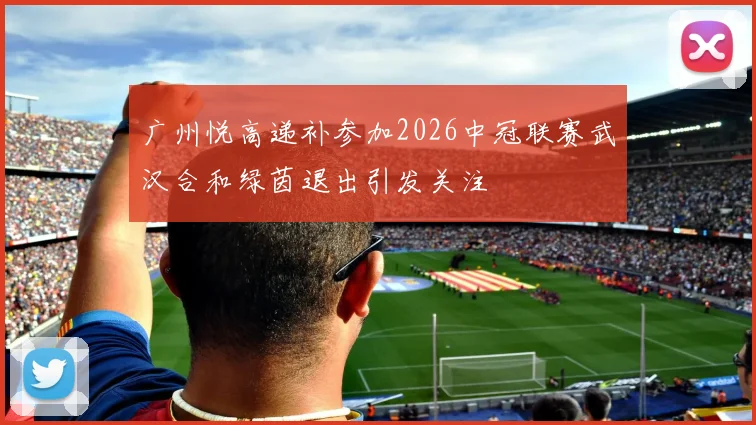 广州悦高递补参加2026中冠联赛武汉合和绿茵退出引发关注