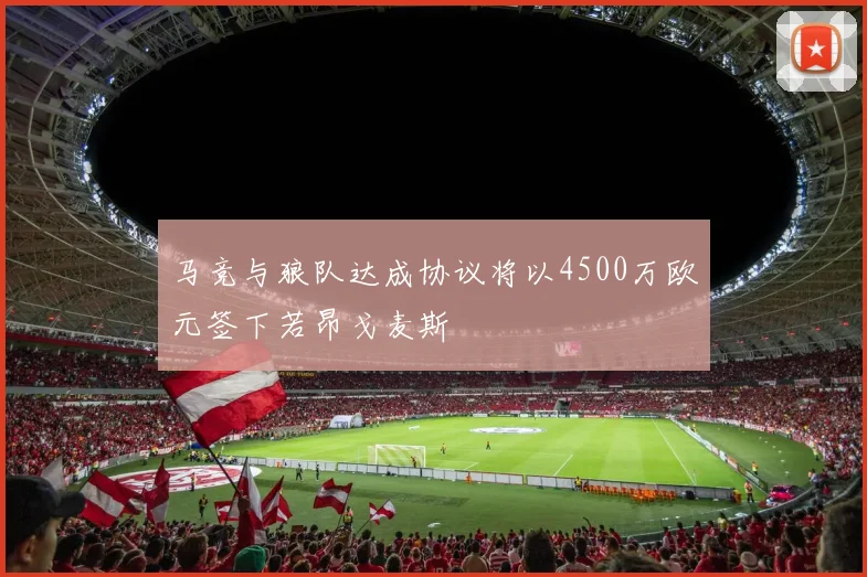 马竞与狼队达成协议将以4500万欧元签下若昂戈麦斯